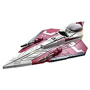 Star Wars Clone Wars Obi-Wan's Red Delta 2 Jedi Starfighter